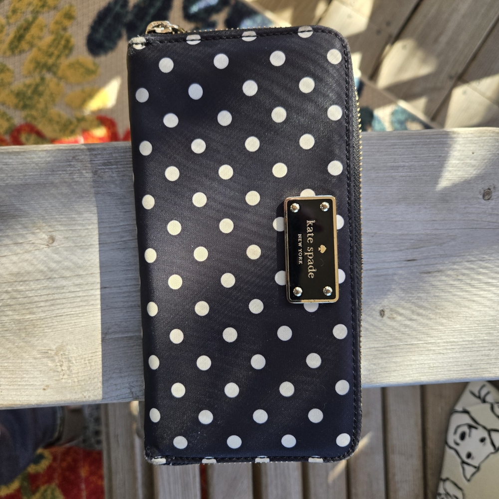 Kate Spade Polka Dot Wallet